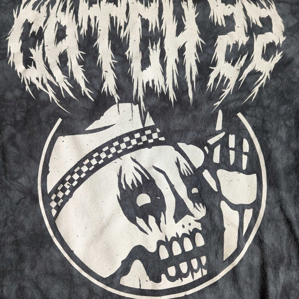Catch 22 Ska Band Black Metal Tie Die T-Shirt, Sz L - Picture 2 of 3